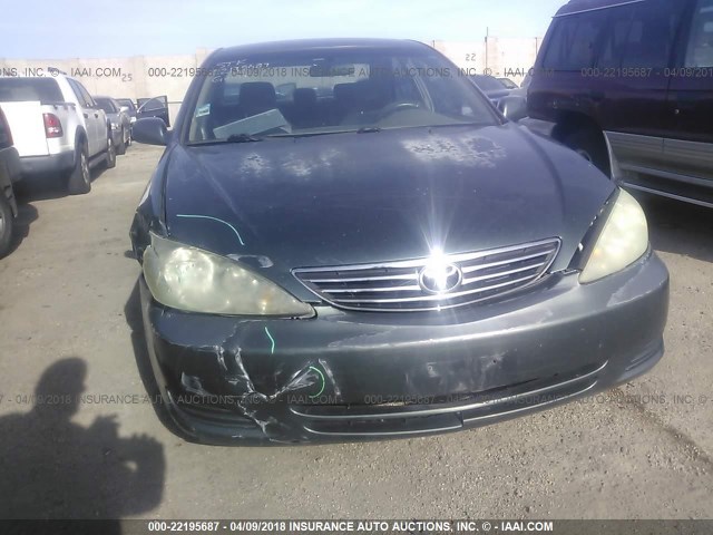 4T1BE30K35U396630 - 2005 TOYOTA CAMRY LE/XLE/SE 绿色 照片 6