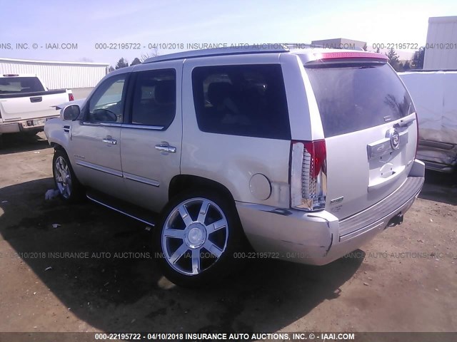 1GYS4AEF1BR254650 - 2011 CADILLAC ESCALADE SILVER photo 3