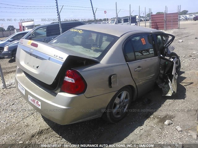 1G1ZT58NX8F113984 - 2008 CHEVROLET MALIBU LT/CLASSIC GOLD photo 4