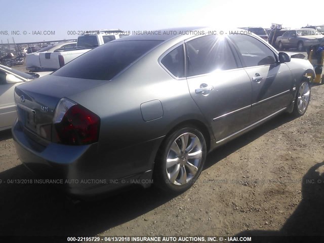 JNKAY01E67M306788 - 2007 INFINITI M35 SPORT GRAY photo 4