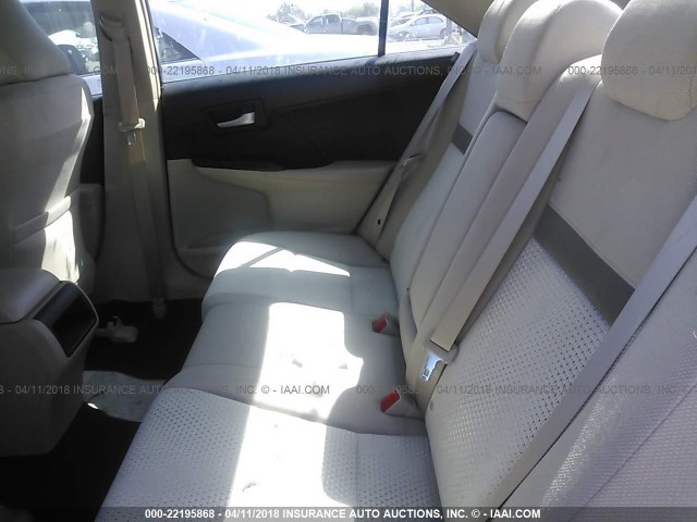4T4BF1FK0ER382831 - 2014 TOYOTA CAMRY L/SE/LE/XLE ოქროსფერი ფოტო 8