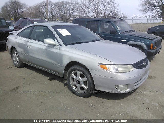 2T1CF28P1YC292932 - 2000 TOYOTA CAMRY SOLARA SE/SLE SILVER photo 1