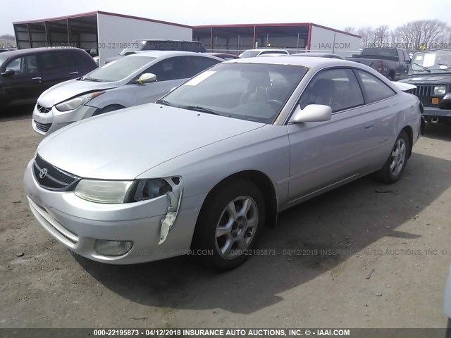 2T1CF28P1YC292932 - 2000 TOYOTA CAMRY SOLARA SE/SLE 银色 照片 2