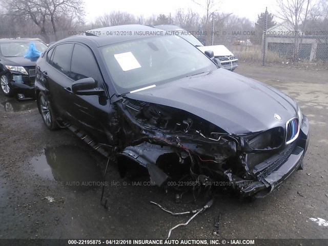5YMGZ0C5XDLL29828 - 2013 BMW X6 M BLACK photo 1
