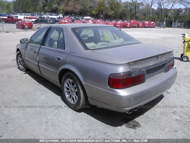 1G6KS54Y34U135247 - 2004 CADILLAC SEVILLE SLS GRAY photo 3