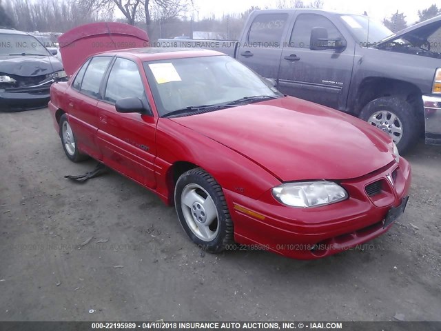 1G2NW52M4WC730393 - 1998 PONTIAC GRAND AM GT RED photo 1