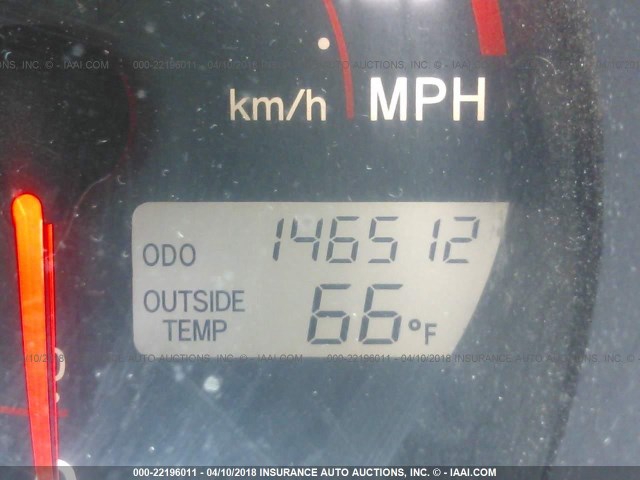 2T1KR32E86C597759 - 2006 TOYOTA COROLLA MATRIX XR BLACK photo 7