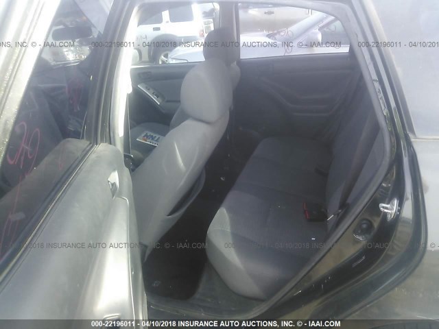 2T1KR32E86C597759 - 2006 TOYOTA COROLLA MATRIX XR BLACK photo 8