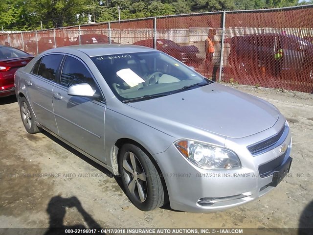 1G1ZC5E19BF191133 - 2011 CHEVROLET MALIBU 1LT 银色 照片 1
