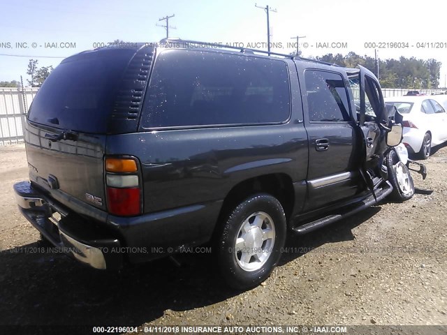 3GKEC16Z95G289685 - 2005 GMC YUKON XL C1500 GRAY photo 4