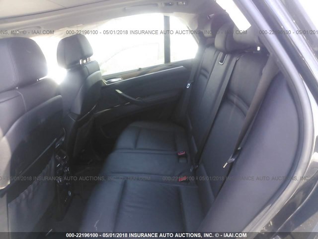 5UXZV4C50BL402835 - 2011 BMW X5 XDRIVE35I BLACK photo 8