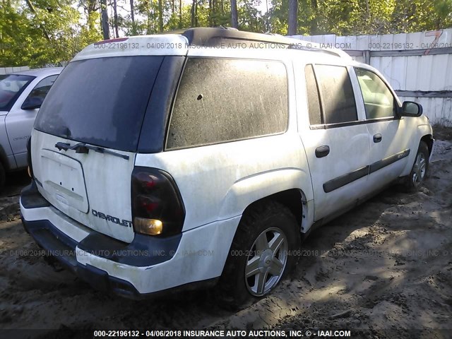 1GNET16SX36244503 - 2003 CHEVROLET TRAILBLAZER EXT WHITE photo 4