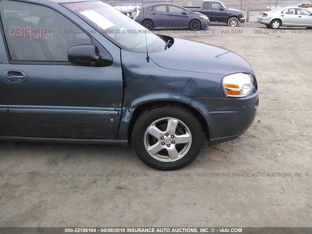 1GNDV33147D154245 - 2007 CHEVROLET UPLANDER LT BLUE photo 6