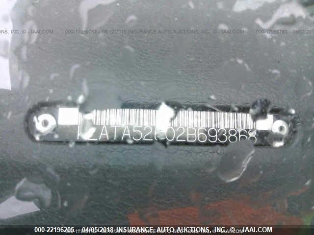 KLATA52602B693868 - 2002 DAEWOO LANOS S 红色 照片 9