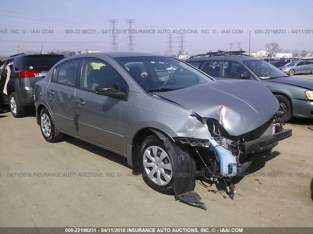 3N1AB61E68L670603 - 2008 NISSAN SENTRA 2.0/2.0S/2.0SL SILVER photo 1