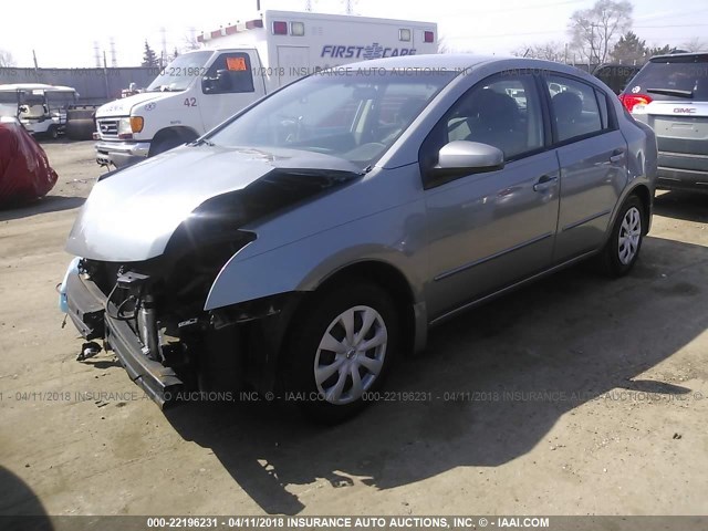 3N1AB61E68L670603 - 2008 NISSAN SENTRA 2.0/2.0S/2.0SL SILVER photo 2