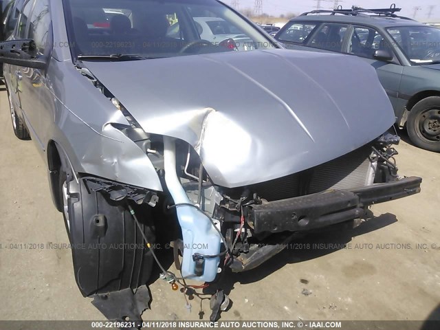 3N1AB61E68L670603 - 2008 NISSAN SENTRA 2.0/2.0S/2.0SL SILVER photo 6