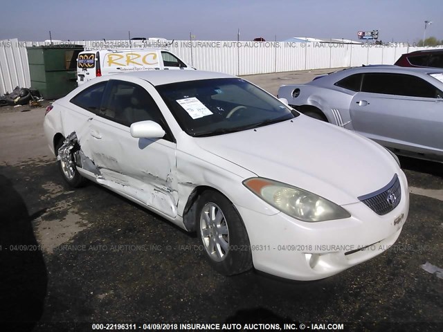 4T1CE38P44U813319 - 2004 TOYOTA CAMRY SOLARA SE/SLE თეთრი ფოტო 1