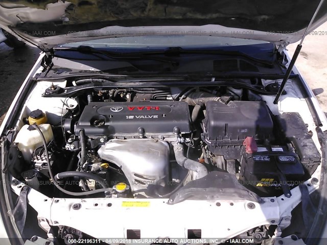 4T1CE38P44U813319 - 2004 TOYOTA CAMRY SOLARA SE/SLE თეთრი ფოტო 10
