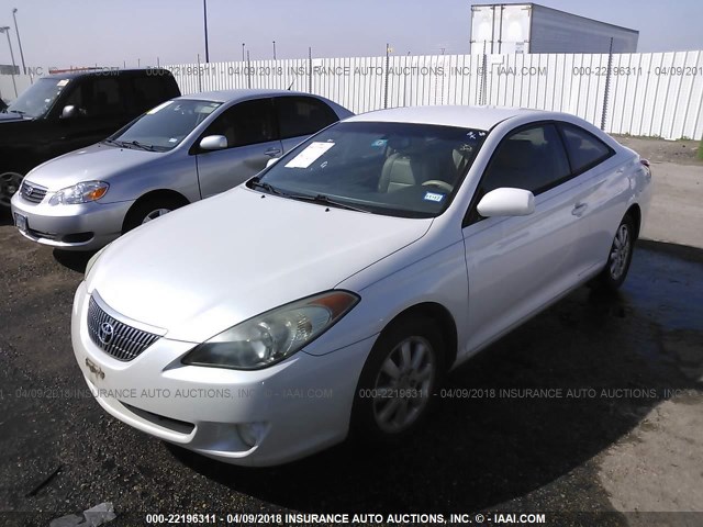 4T1CE38P44U813319 - 2004 TOYOTA CAMRY SOLARA SE/SLE თეთრი ფოტო 2