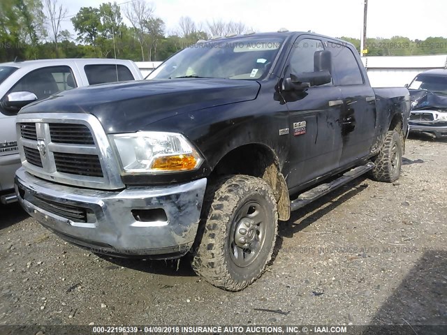 3C6TD5CTXCG247960 - 2012 DODGE RAM 2500 ST BLACK photo 2