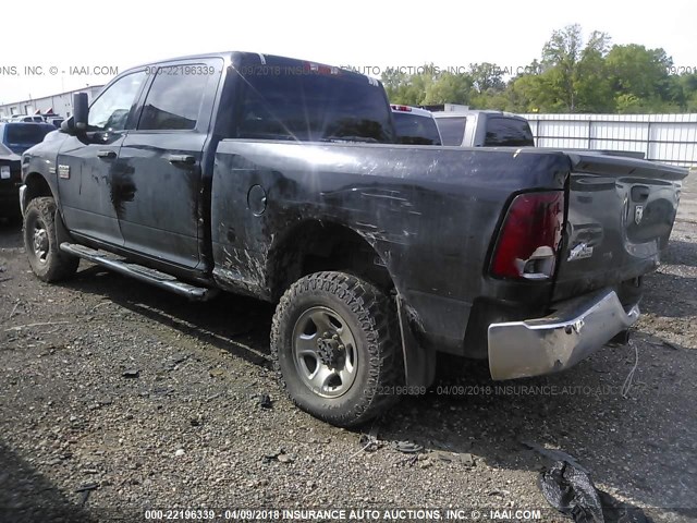 3C6TD5CTXCG247960 - 2012 DODGE RAM 2500 ST BLACK photo 3