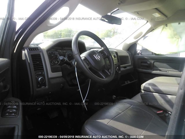 3C6TD5CTXCG247960 - 2012 DODGE RAM 2500 ST BLACK photo 5