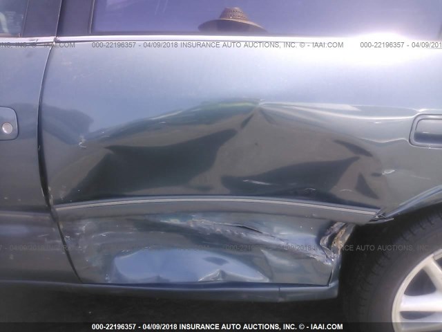 4T1BF28K11U959213 - 2001 TOYOTA CAMRY LE/XLE TURQUOISE photo 6