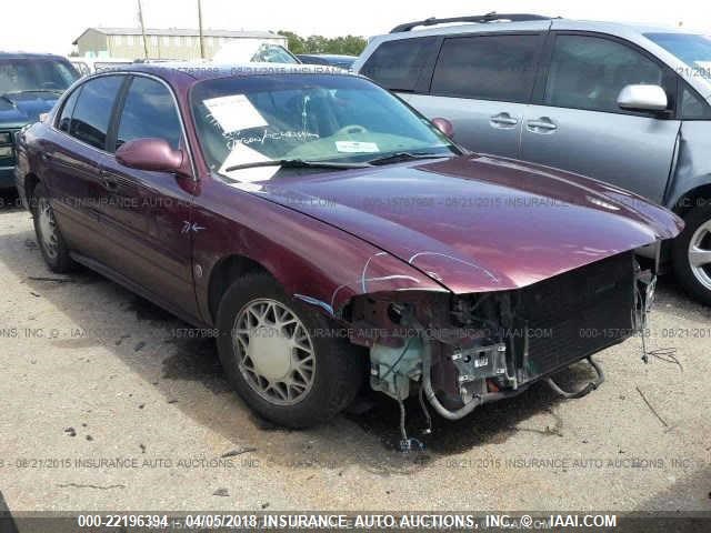 1G4HP54K034191452 - 2003 BUICK LESABRE CUSTOM MAROON photo 1