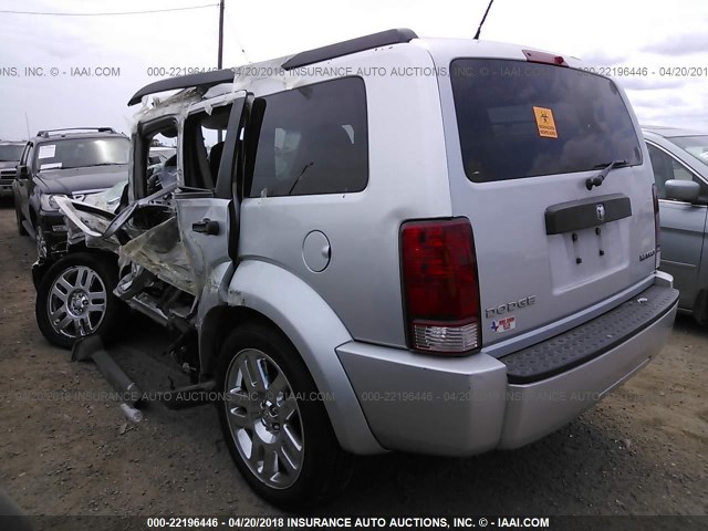 1D4PT4GK6BW601050 - 2011 DODGE NITRO HEAT GRAY photo 3