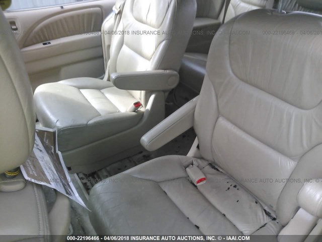 5FNRL38735B043242 - 2005 HONDA ODYSSEY EXL GRAY photo 8