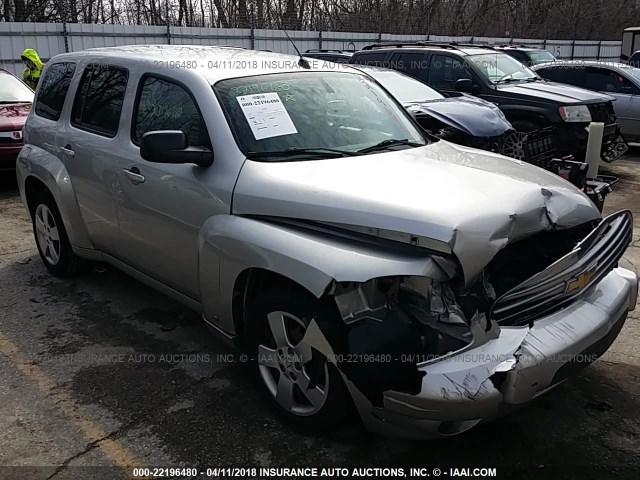 3GNDA13D28S558348 - 2008 CHEVROLET HHR LS SILVER photo 1