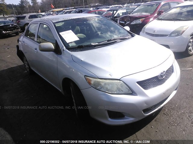 JTDBL40E199031320 - 2009 TOYOTA COROLLA LE/XLE SILVER photo 1