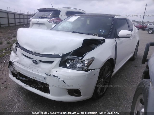 JTKJF5C70D3048345 - 2013 TOYOTA SCION TC 白色 照片 2