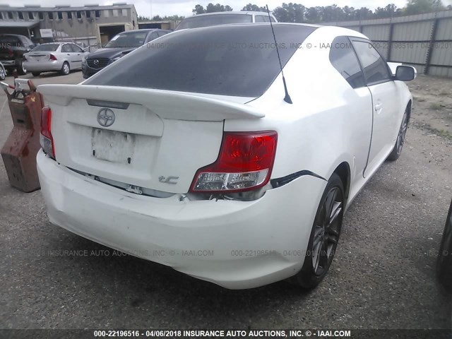 JTKJF5C70D3048345 - 2013 TOYOTA SCION TC 白色 照片 4