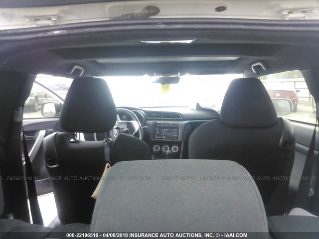 JTKJF5C70D3048345 - 2013 TOYOTA SCION TC 白色 照片 8
