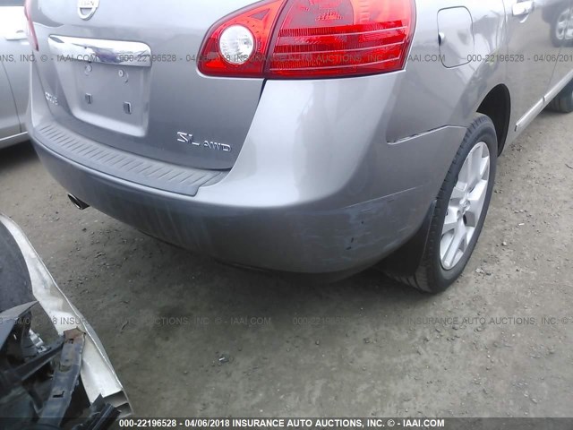 JN8AS5MV8BW682003 - 2011 NISSAN ROGUE S/SV/KROM ნაცრისფერი ფოტო 6