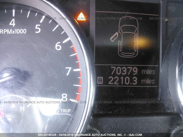 JN8AS5MV8BW682003 - 2011 NISSAN ROGUE S/SV/KROM ნაცრისფერი ფოტო 7