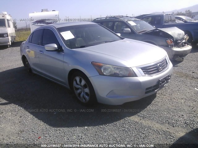 JHMCP26898C023674 - 2008 HONDA ACCORD EXL SILVER photo 1