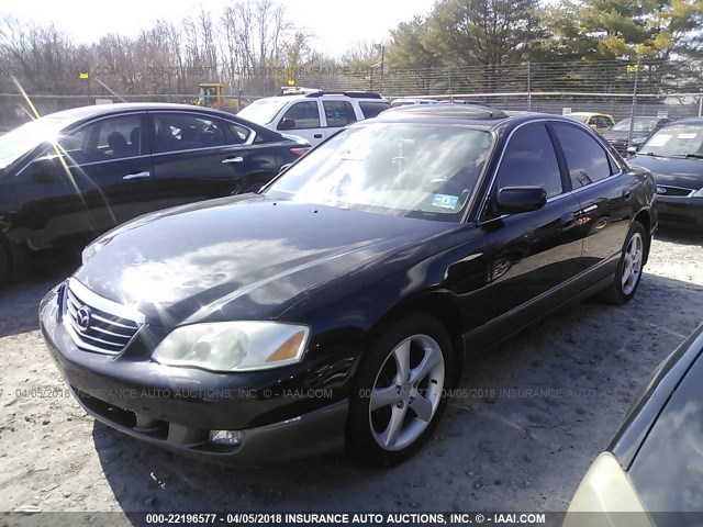 JM1TA222321735427 - 2002 MAZDA MILLENIA S BLACK photo 2