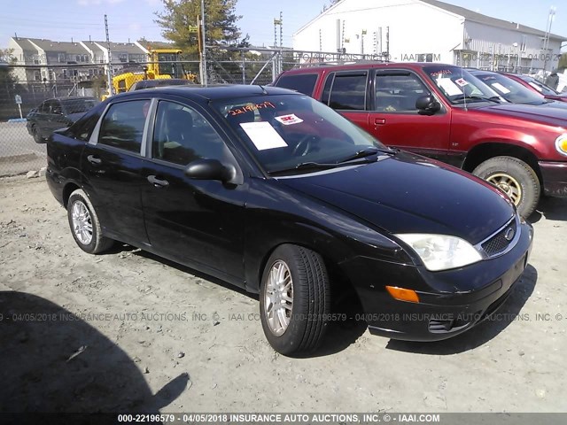 1FAHP34N77W278526 - 2007 FORD FOCUS ZX4/S/SE/SES 黑色 照片 1