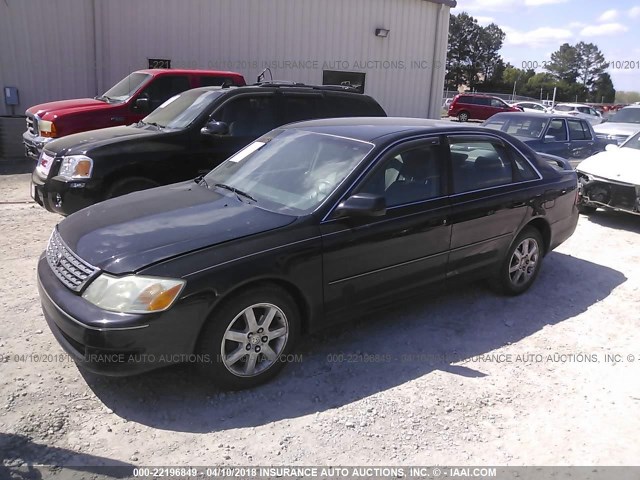 4T1BF28B24U346229 - 2004 TOYOTA AVALON XL/XLS BLACK photo 2