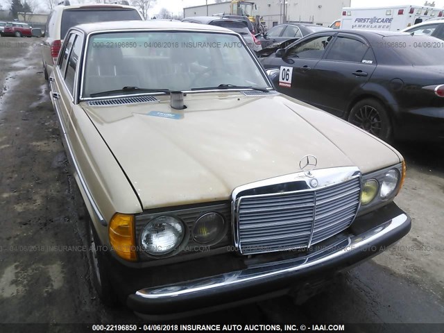 WDBAB33AXCB005184 - 1982 MERCEDES-BENZ 300 DT GOLD photo 6