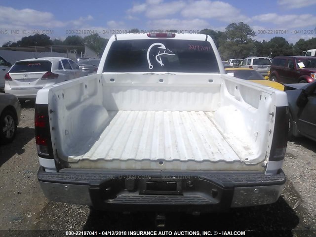 3GTP2VE74DG156216 - 2013 GMC SIERRA K1500 SLE WHITE photo 8