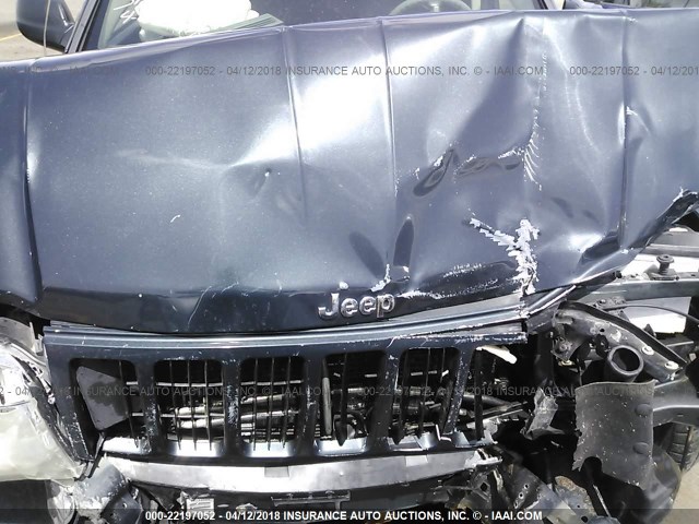 1J8HR48P17C700757 - 2007 JEEP GRAND CHEROKEE LAREDO/COLUMBIA/FREEDOM 灰色 照片 10