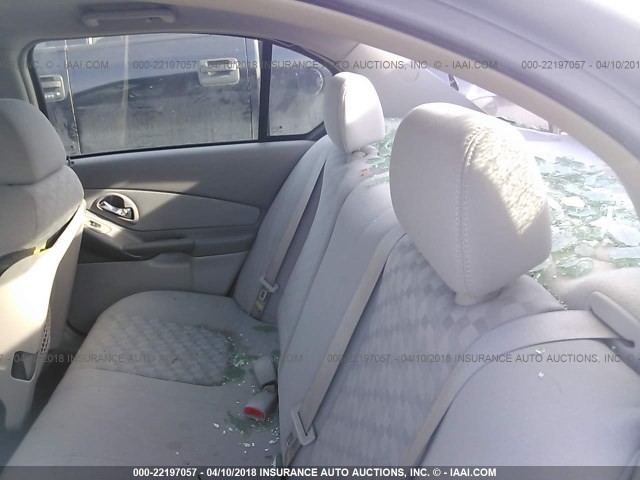 1G1ZT548X5F248314 - 2005 CHEVROLET MALIBU LS 银色 照片 8