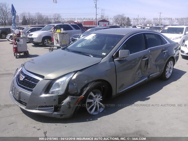 2G61M5S3XH9148089 - 2017 CADILLAC XTS LUXURY BROWN photo 2