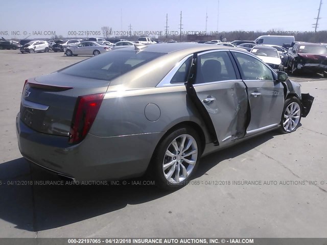 2G61M5S3XH9148089 - 2017 CADILLAC XTS LUXURY BROWN photo 4