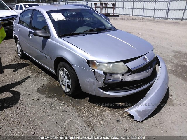 1G8AJ52F64Z137844 - 2004 SATURN ION LEVEL 2 SILVER photo 1