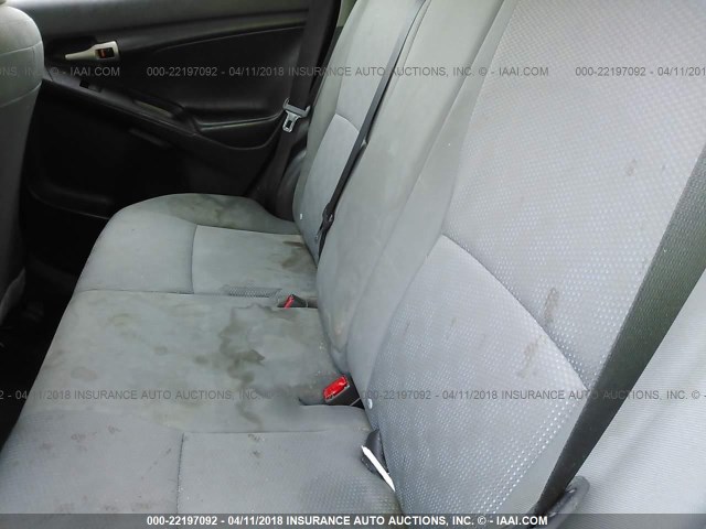 2T1KU40E39C160182 - 2009 TOYOTA COROLLA MATRIX  GOLD photo 8